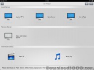 Air Playit iPad Client screenshot